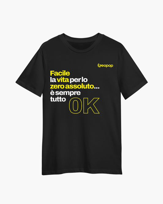 T-Shirt Unisex Organic - Zero Assoluto
