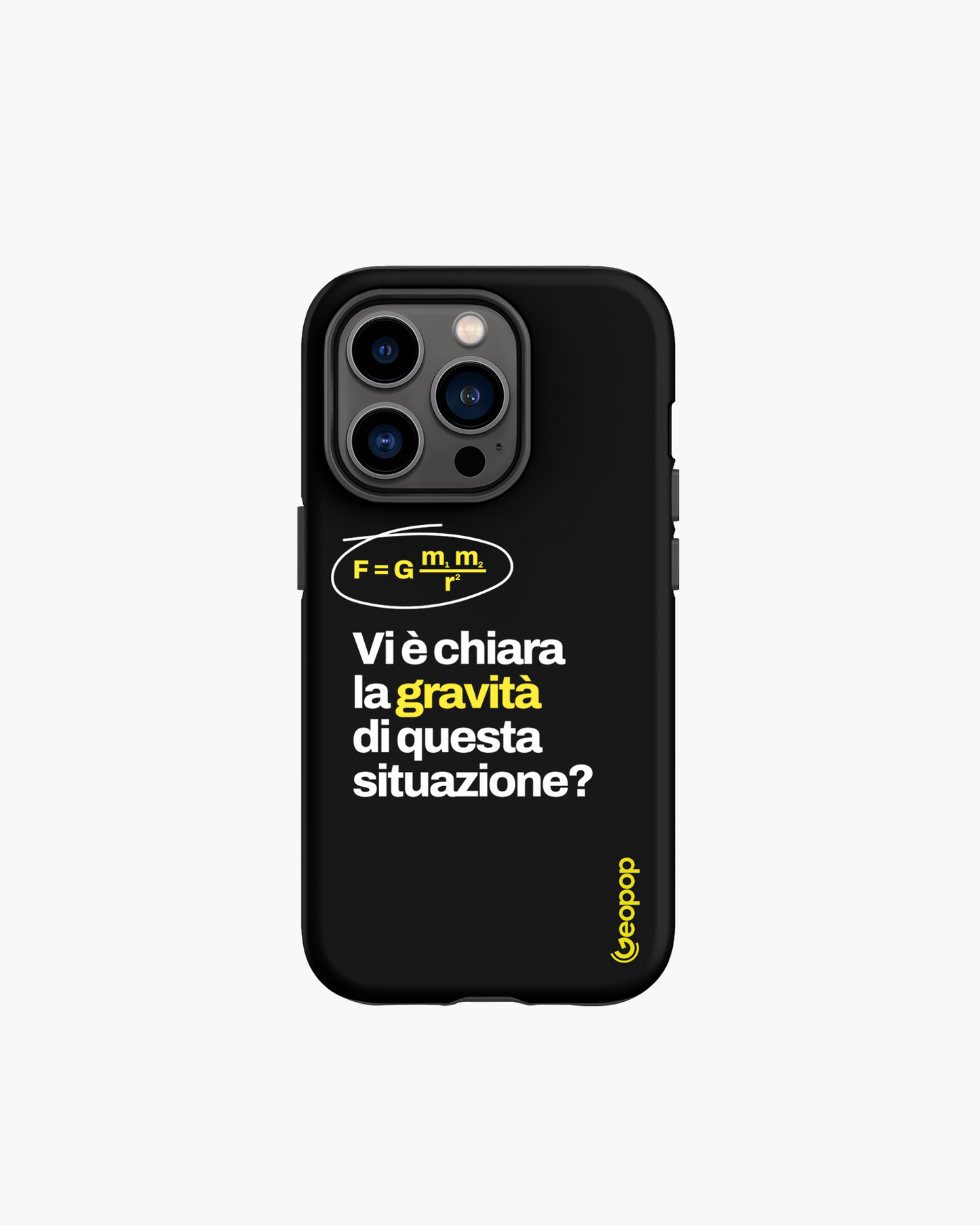 Cover Nera iPhone - Gravità