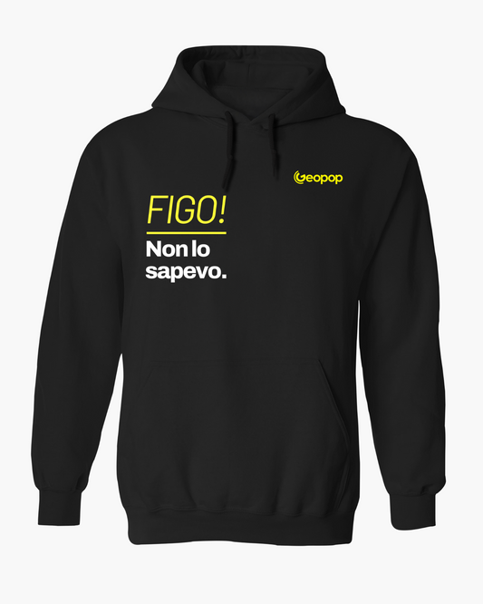 Felpa Unisex con Cappuccio - Figo!