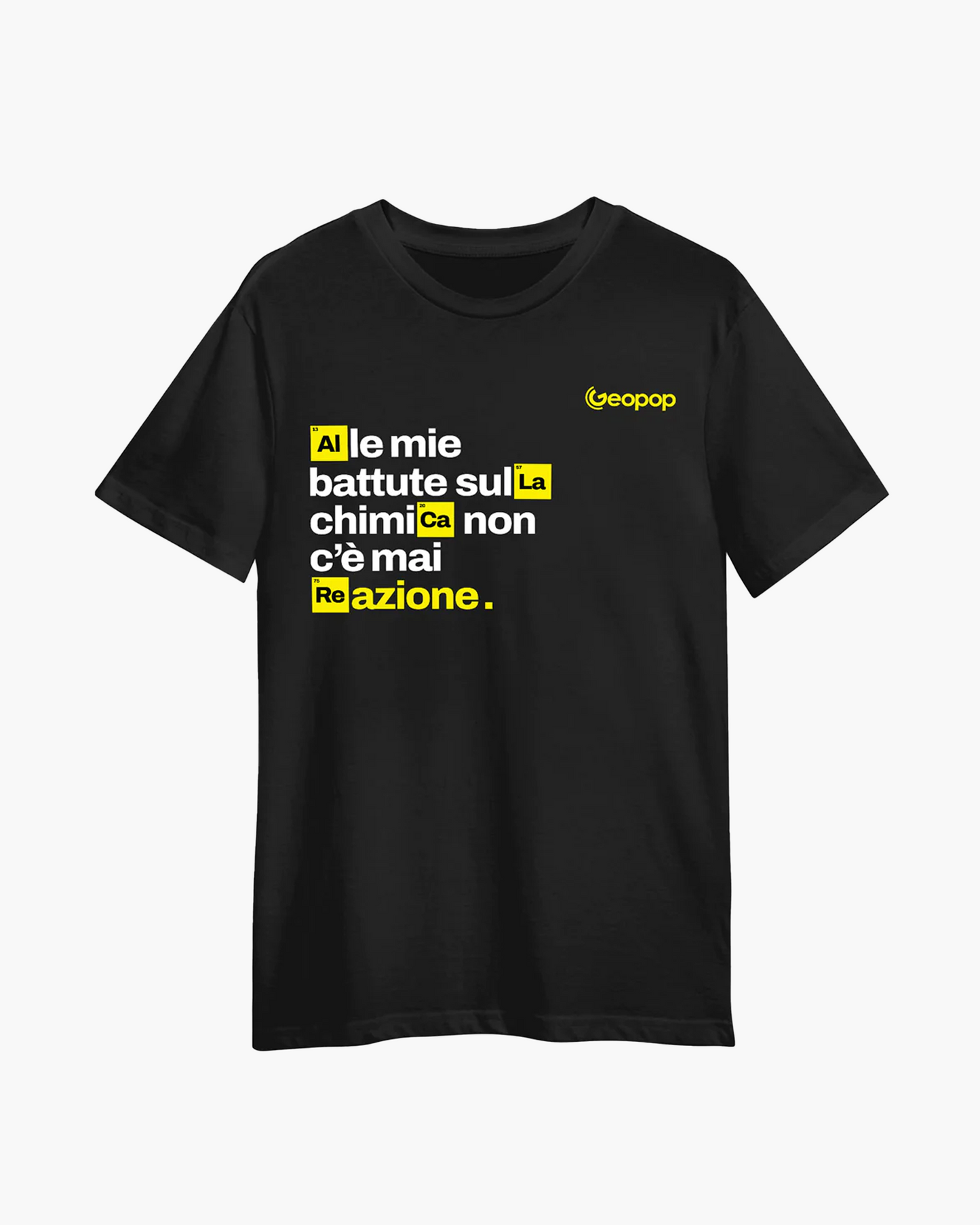 T-Shirt Unisex Organic - Reazione Chimica