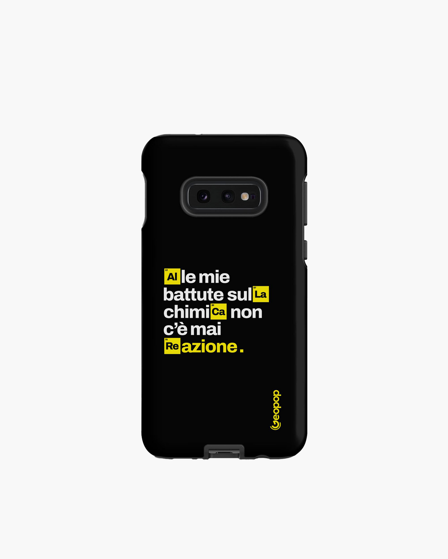 Cover Nera Samsung - Reazione Chimica