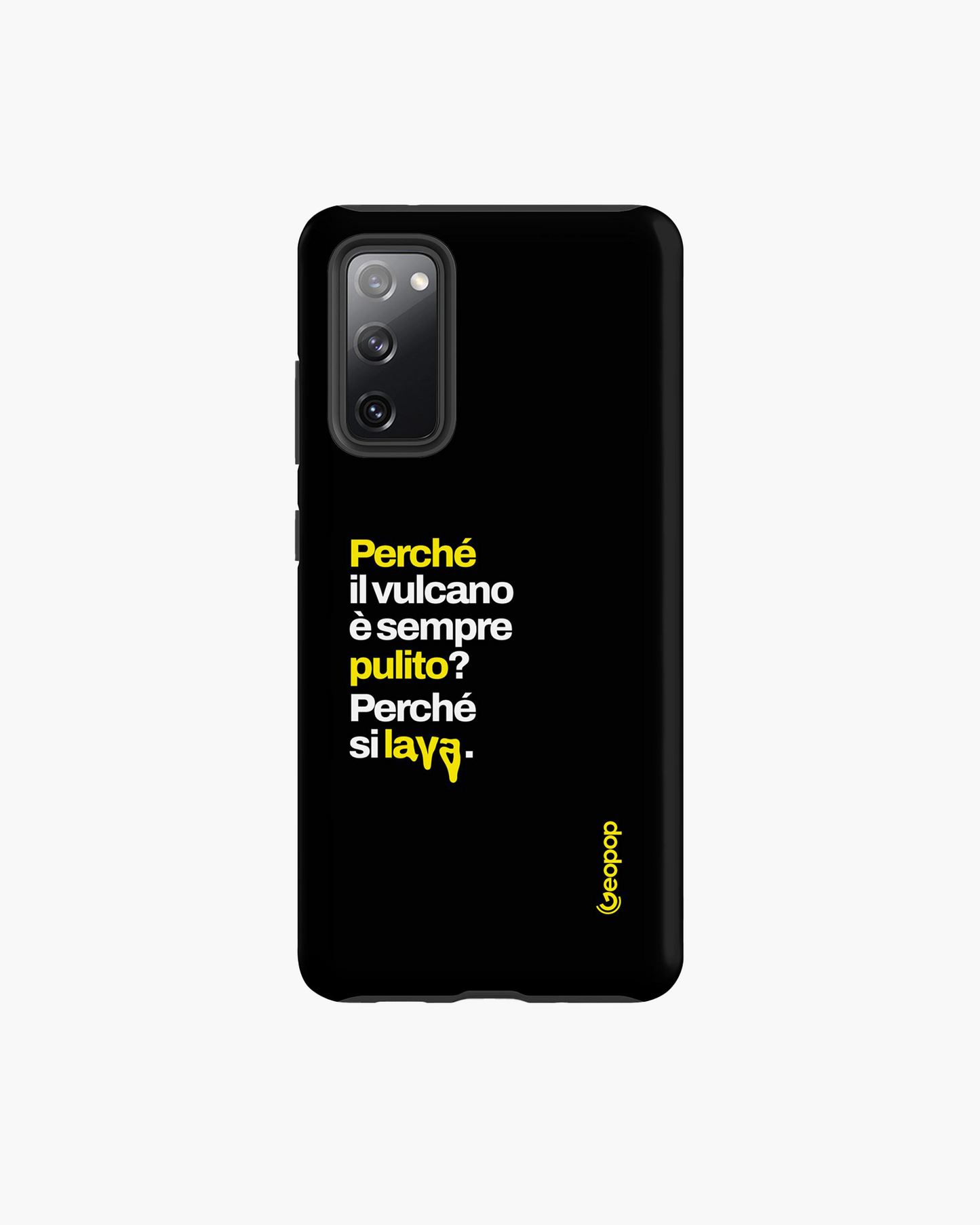 Cover Nera Samsung - Vulcano