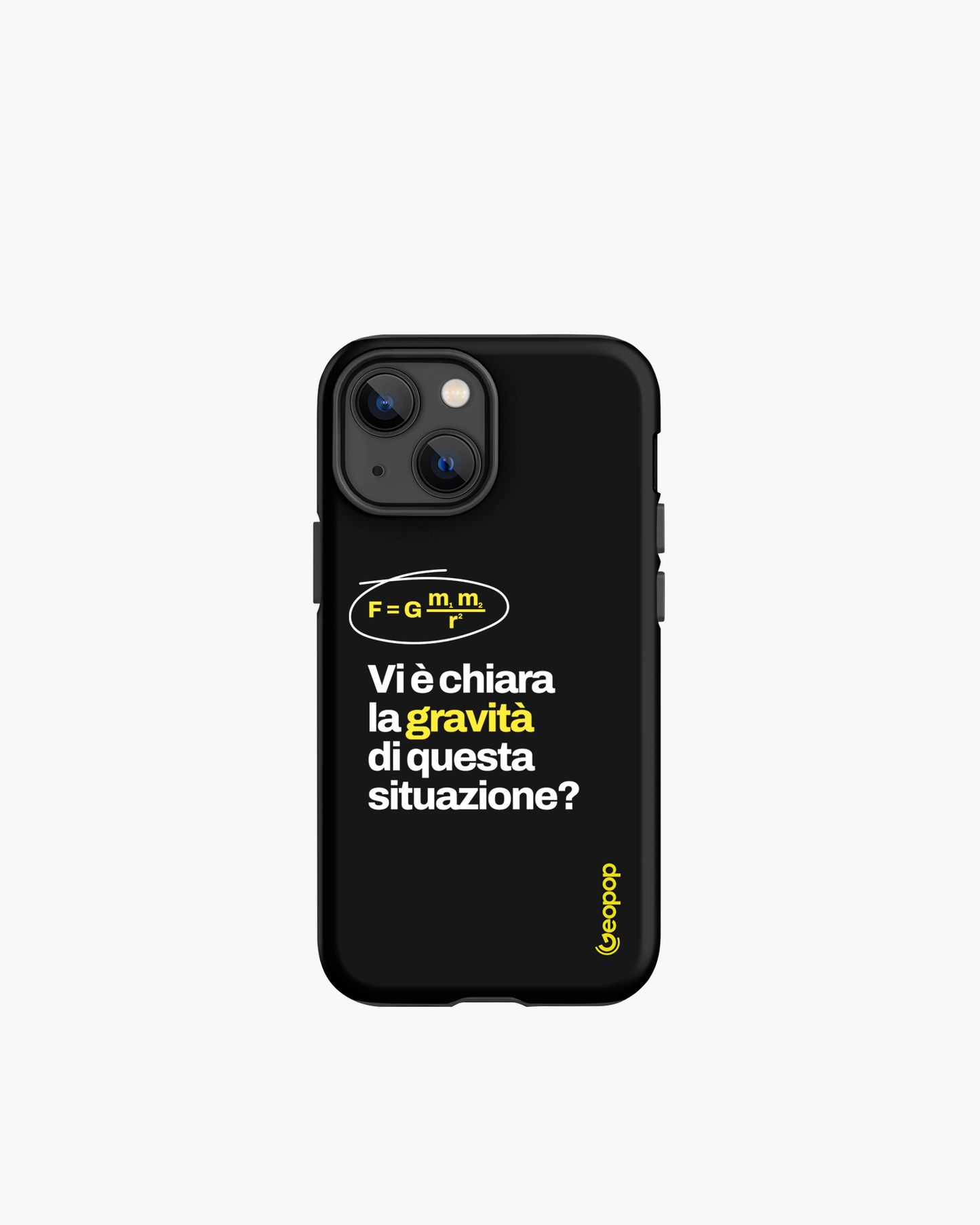 Cover Nera iPhone - Gravità